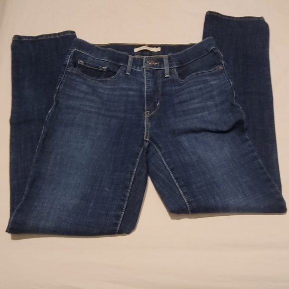 312  LEVI SHAPING SLIM WOMEN'S JEANS - Picture 1 of 2